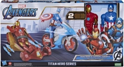Marvel Avengers Titan Hero figure set with vehicles