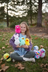 Плюшено патенце 27 см