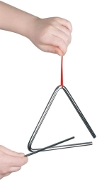 Голям метален музикален триъгълник