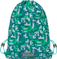 Джобна раница със сребърен Creeper от MINECRAFT