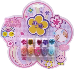 Beauty set with nail polish for kids