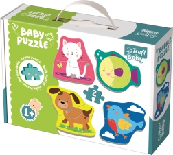 Trefl Baby пъзел – домашни животни 1+
