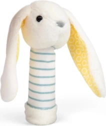 Плюшена дрънкалка зайче BIGJIGS TOYS