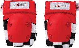 Globber Knee and Elbow Protector Set Racing Red