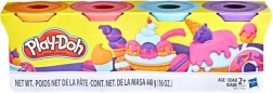 Play-Doh пластилин, комплект от 4 кофички, 448 г – Сладко