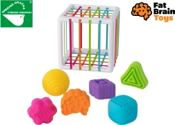 Сетивна кутия за вмъкване с еластични шнурове FAT BRAIN InnyBin