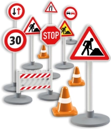 LENA пътни знаци – образователен комплект 17 бр.
