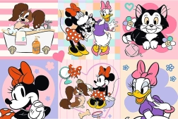 Пъзел DISNEY Minnie: Цветен ден 160 части