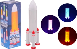 Rocket LED Lamp Changing Colors