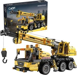 CaDA Mobile Crane Building Set, 658 Pieces
