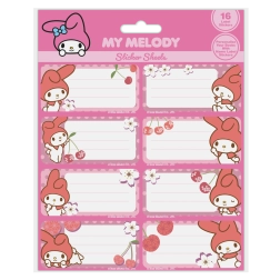 Cinnamoroll notebook labels