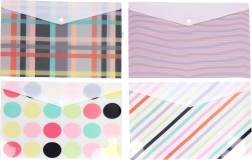 Папка с копче 36x26 cm микс