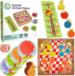 Woopie Green Катеричка в градината – семейна кооперативна дървена игра