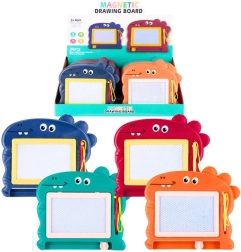 Детска магнитна дъска за рисуване във формата на динозавър