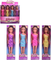 Fashion doll Anlily with summer dress 30 cm - 1 piece