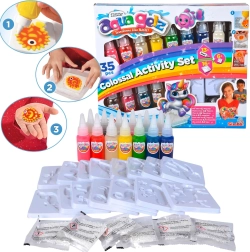 Aqua Gelz креативен мега комплект с 13 цвята гел