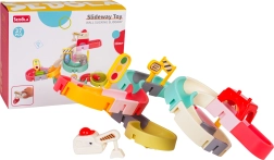 Вакуумен състезателен воден пързалка за баня, 37 части