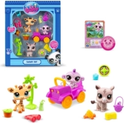 Littlest Pet Shop сафари комплект с 3 животинки