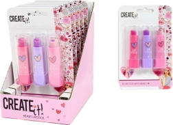 Create It! kids' lipstick set Love – 3 colors