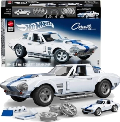Hot Wheels Brick Shop Corvette Grand Sport конструктор 1:16, 918 части