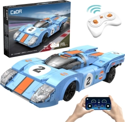 Конструктор CaDA RC състезателен автомобил AZURE STORM 1:20, 266 части, Dual Mode