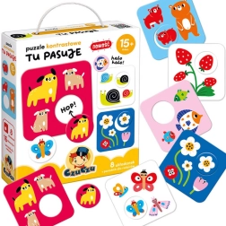 Контрастни пъзели CzuCzu Tu Pasuje