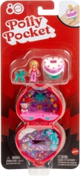 Polly Pocket юбилеен компактен комплект за 80-годишнината на Mattel с пръстен