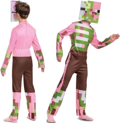 Детски костюм Minecraft Zombie Pigman 110–122 см (4–6 години)