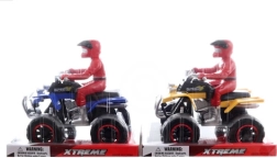 ATV с водач с инерционен механизъм