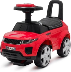 BABY MIX Prime SUV Balance Bike Red with Faux Leather Seat
