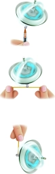 Navir UFO Gyroscope with LED Lighting – color mix