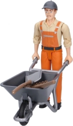 Bruder Bworld комплект комунални услуги с фигурка