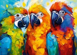 Cherry Pazzi Puzzle Tropical Trio 500 Pieces