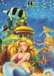 Пъзел Подводен дворец 150 части ART PUZZLE
