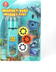 Фенерче и проектор на морски животни за деца