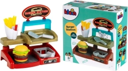 Burger shop – креативен комплект за игра с бургер и пържени картофки