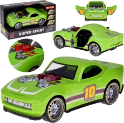 Състезателна спортна количка със светлини и звуци, отварящи се врати