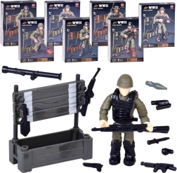 Конструктор войник WWII – фигурка за сглобяване (28 части)