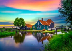 Enjoy puzzle Farmhouse in the Netherlands 1000 pieces