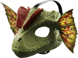 Маска Dilophosaurus „Джурасик свят“ със звукови и водни ефекти