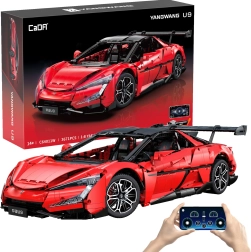CaDA Building Set Sports Car BYD YANGWANG U9 with app remote control, 1:8, 3671 pieces