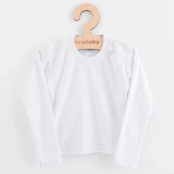 Детска памучна тениска с дълъг ръкав New Baby 134 (8–9 г.)