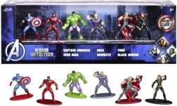Метални фигурки JADA MARVEL AVENGERS, 6 бр., 4 см