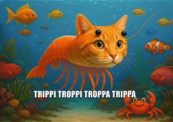 Пъзел Trefl BrainRots: Trippi Troppi Troppa Trippa 200 части