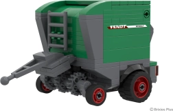 Brixies Plus Fendt Rotana F - Конструктор на ролкова балопреса 1:32