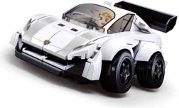 Sluban Building Kit White Sports Car