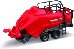 Bburago фермерски трактор MASSEY FERGUSON 8740S с 3 ремаркета 10 см подаръчен комплект