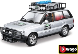 Метален модел на кола 1:24 RANGE ROVER – сребърен