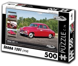 Puzzle RETRO-AUTA Škoda 1201 (1958), 500 pieces