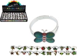 Регулируем пръстен, променящ цвят според температурата – микс видове